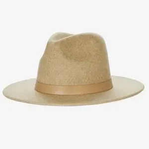 Lack of color Carlo mack hat wool light brown tan small rancher Lack of Color Women main image 4